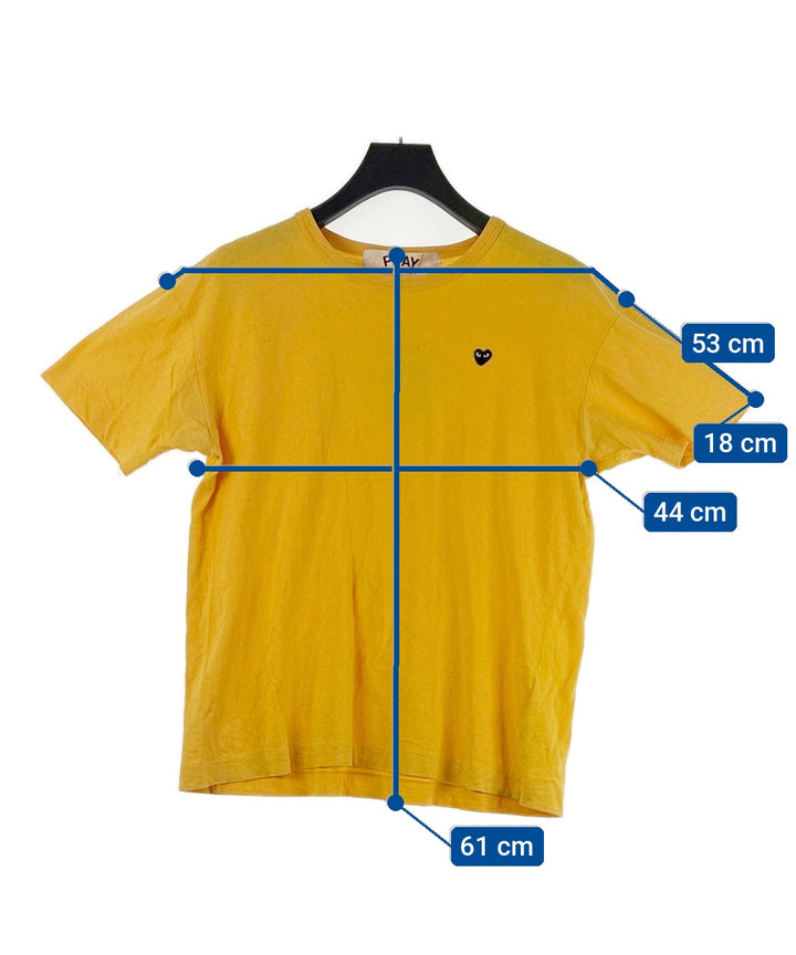 PLAY COMME des GARCONS เสื้อยืด/เสื้อท็อปส์