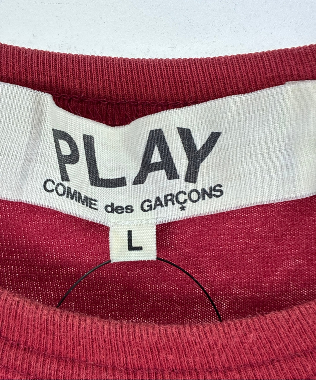 PLAY COMME des GARCONS เสื้อยืด/เสื้อท็อปส์
