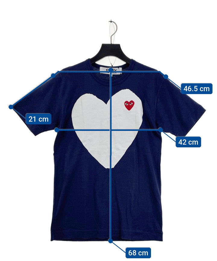 PLAY COMME des GARCONS เสื้อยืด/เสื้อท็อปส์