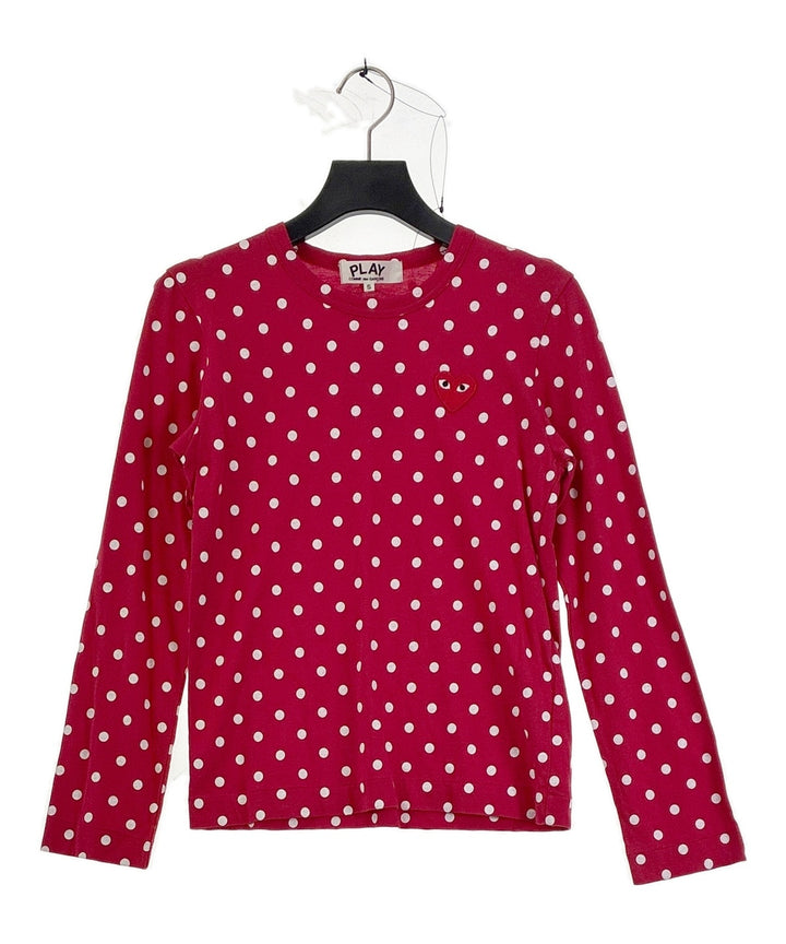 PLAY COMME des GARCONS เสื้อยืด/เสื้อท็อปส์