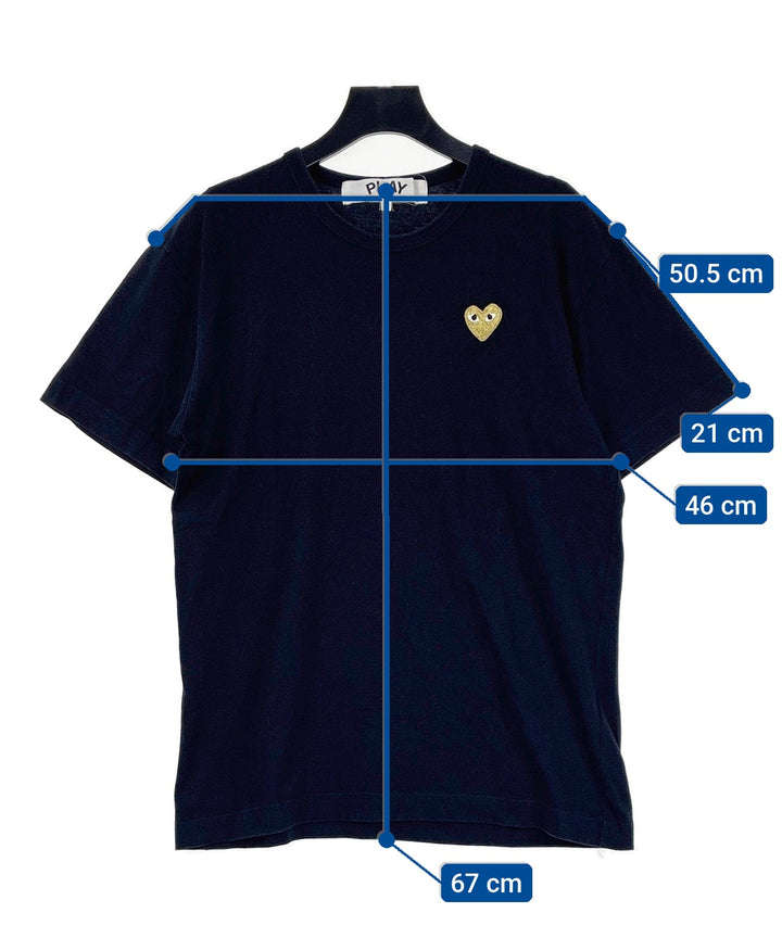 PLAY COMME des GARCONS เสื้อยืด/เสื้อท็อปส์