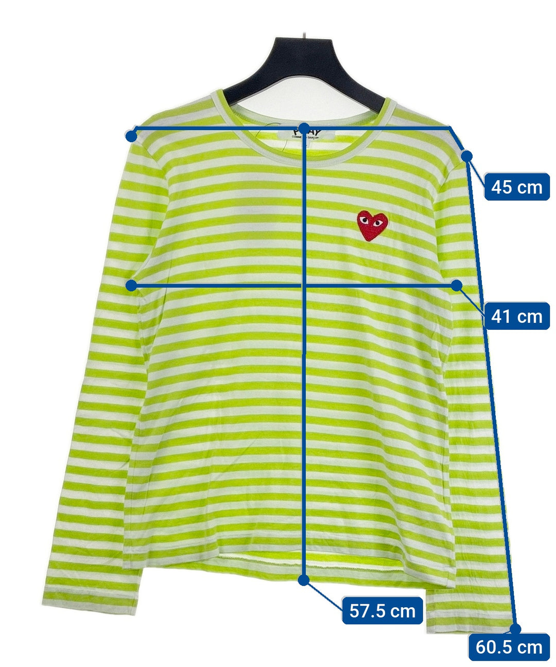 PLAY COMME des GARCONS เสื้อยืด/เสื้อท็อปส์