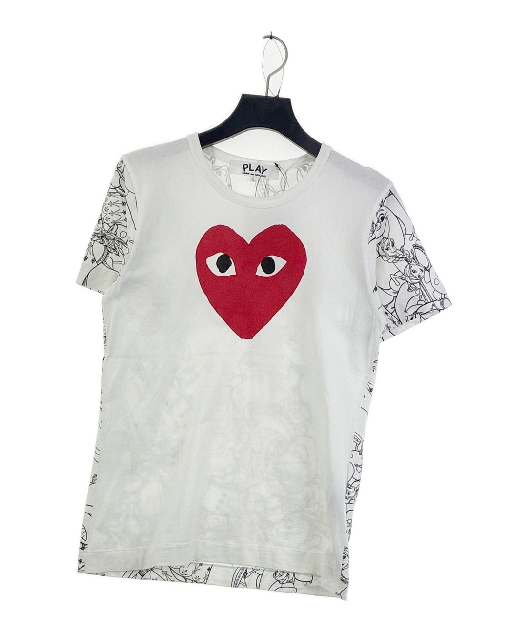 PLAY COMME des GARCONS เสื้อยืด/เสื้อท็อปส์