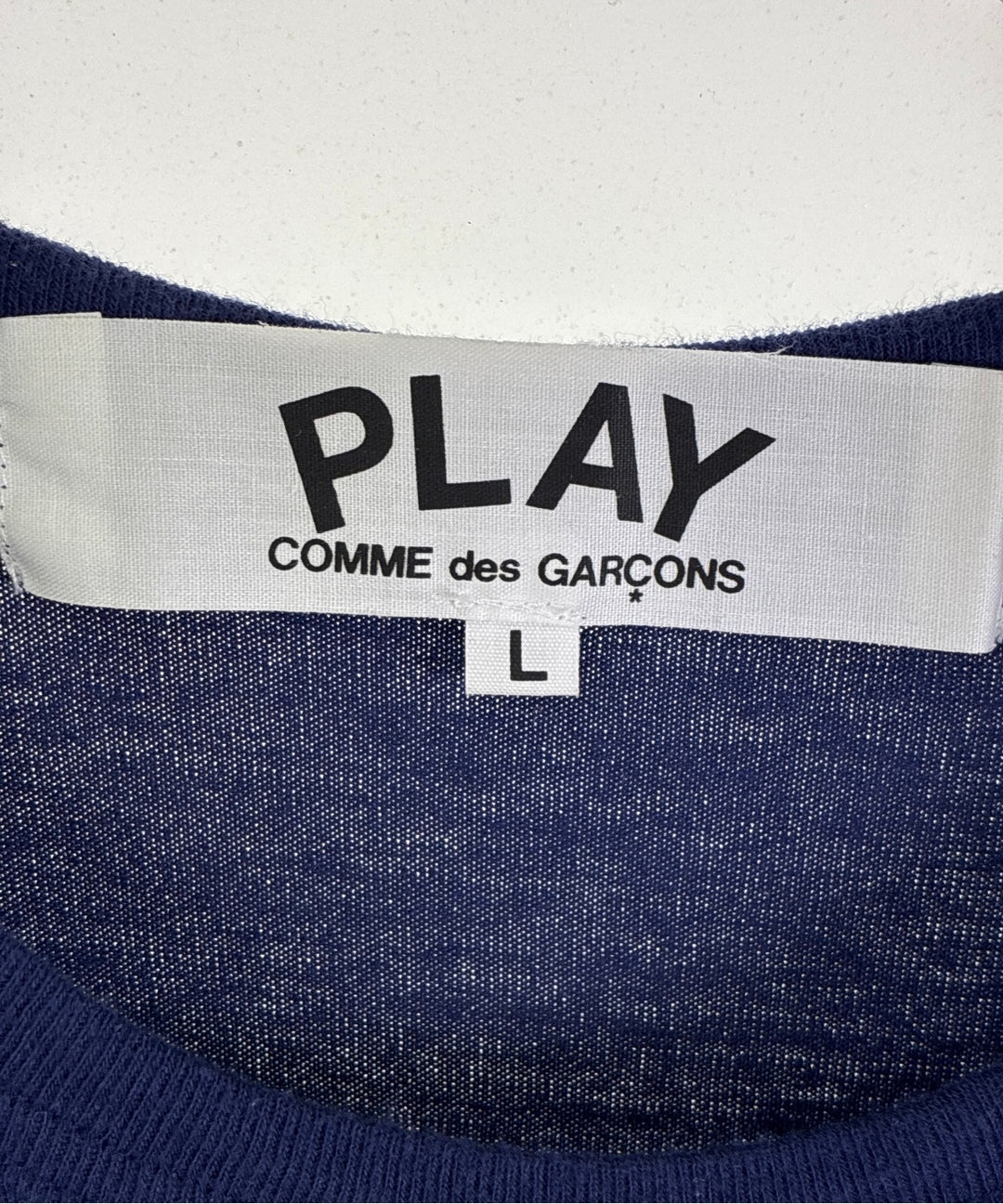 PLAY COMME des GARCONS เสื้อยืด/เสื้อท็อปส์