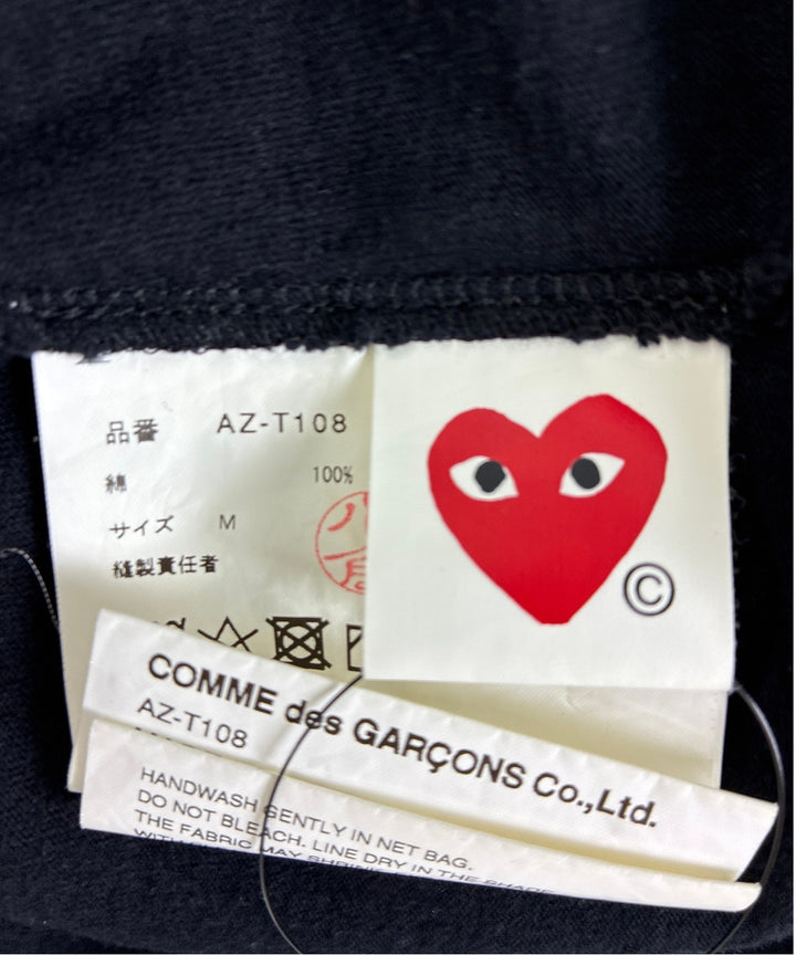 PLAY COMME des GARCONS เสื้อยืด/เสื้อท็อปส์