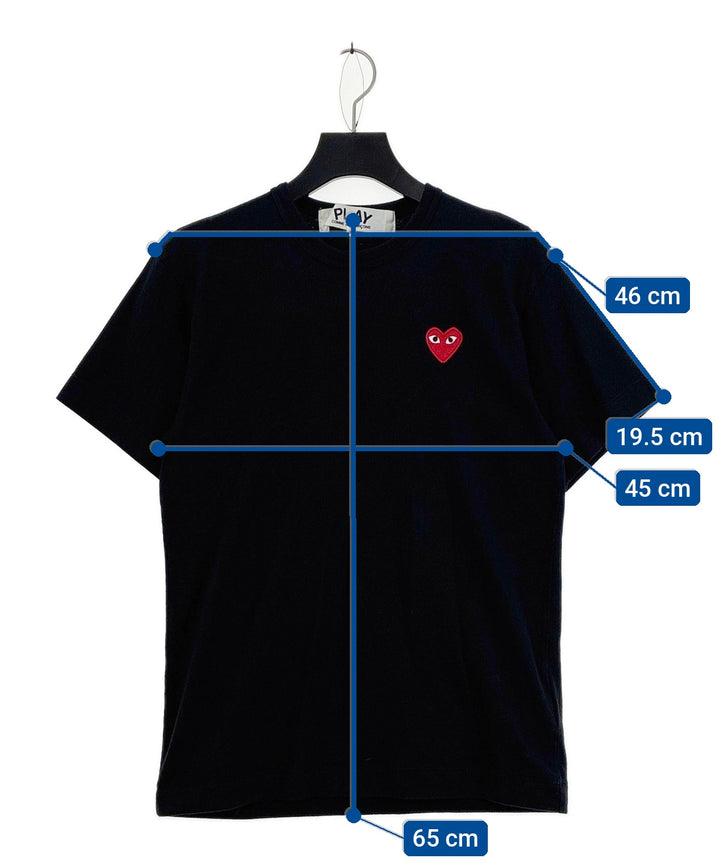 PLAY COMME des GARCONS เสื้อยืด/เสื้อท็อปส์