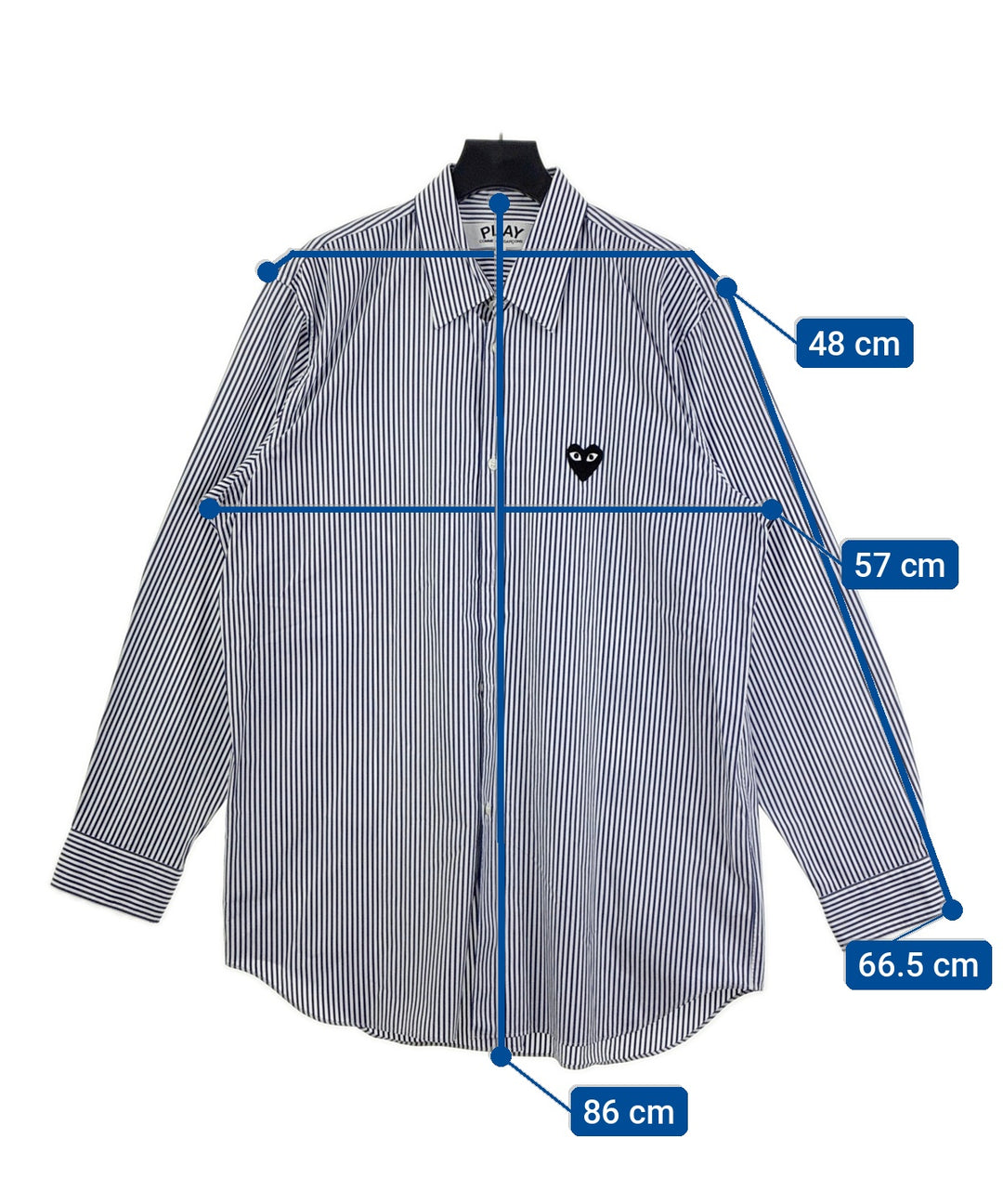 PLAY COMME des GARCONS เสื้อลำลอง