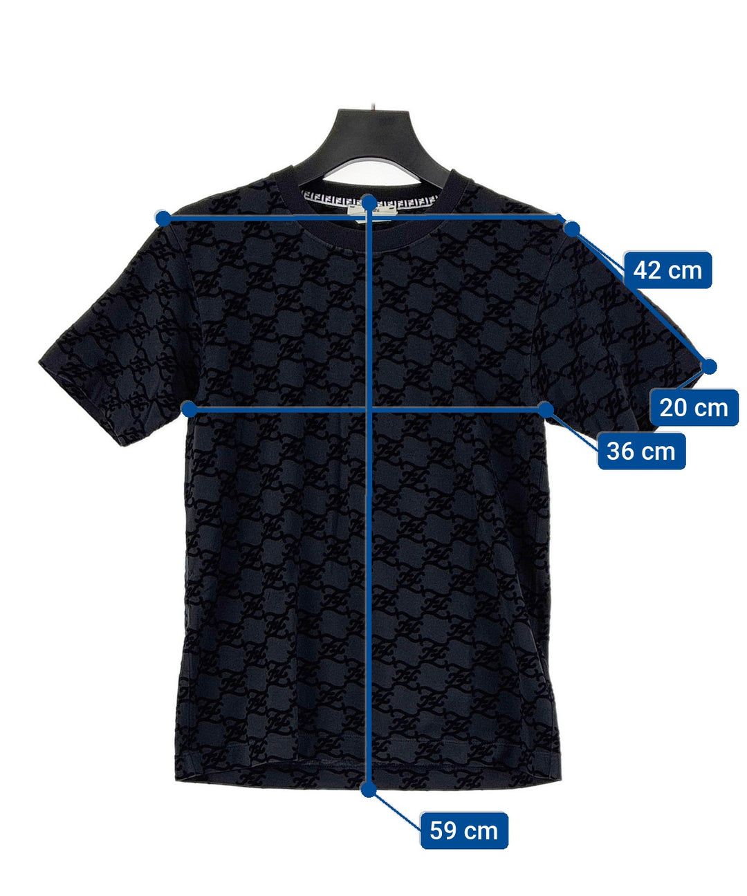 FENDI เสื้อยืด/เสื้อท็อปส์