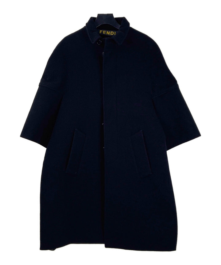 FENDI เสื้อคลุมคอปก Soutien