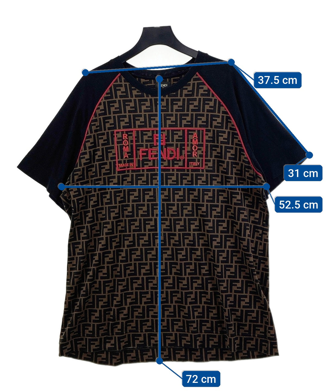FENDI เสื้อยืด/เสื้อท็อปส์