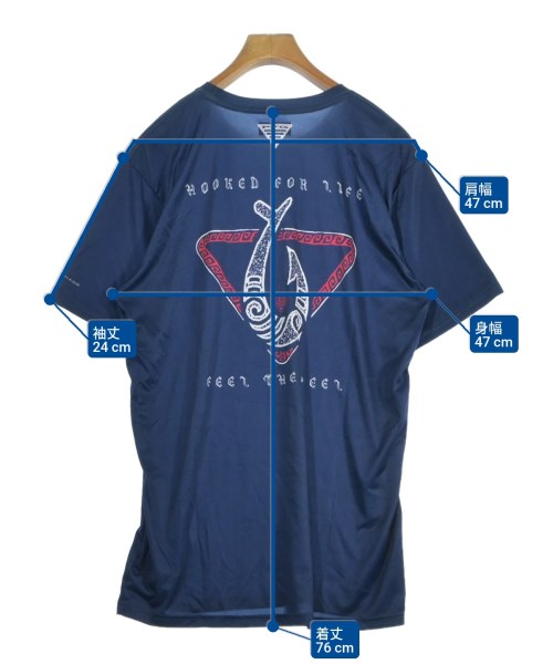 Columbia เสื้อยืด/เสื้อท็อปส์