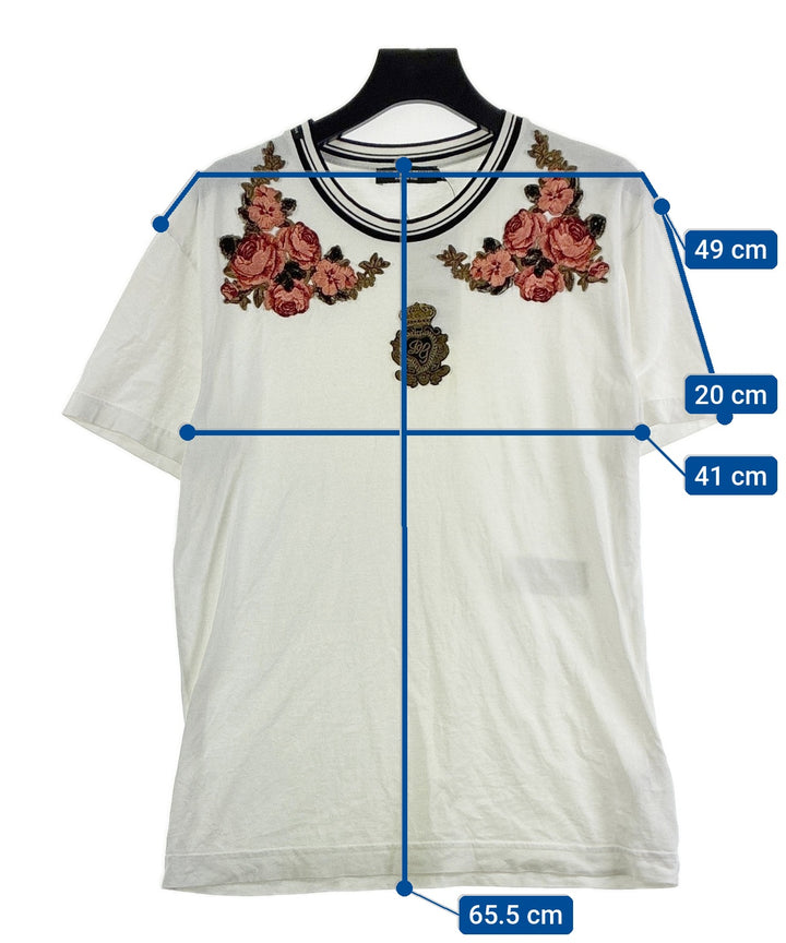 DOLCE&GABBANA เสื้อยืด/เสื้อท็อปส์