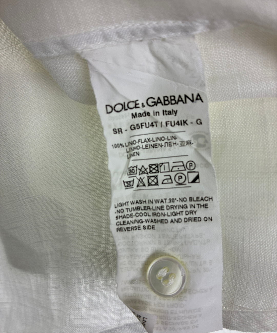 DOLCE&GABBANA เสื้อลำลอง