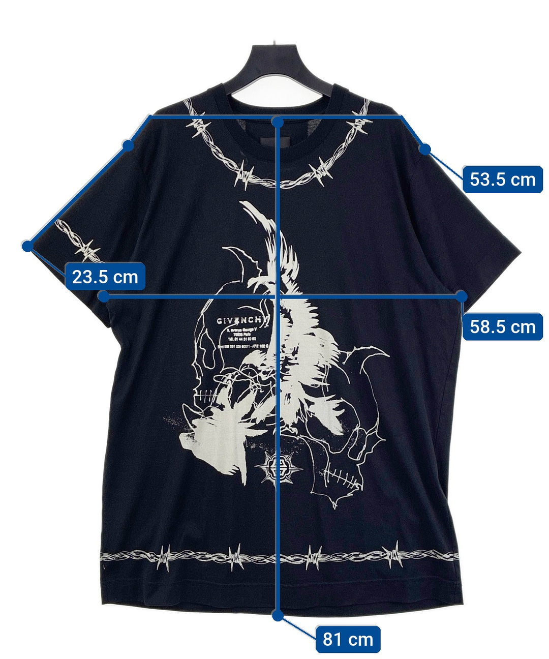 GIVENCHY เสื้อยืด/เสื้อท็อปส์