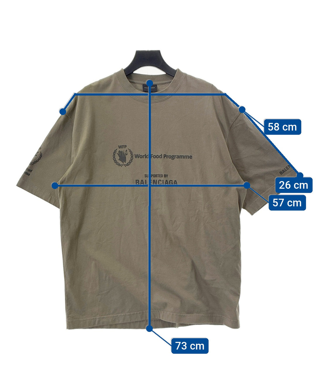 BALENCIAGA เสื้อยืด/เสื้อท็อปส์