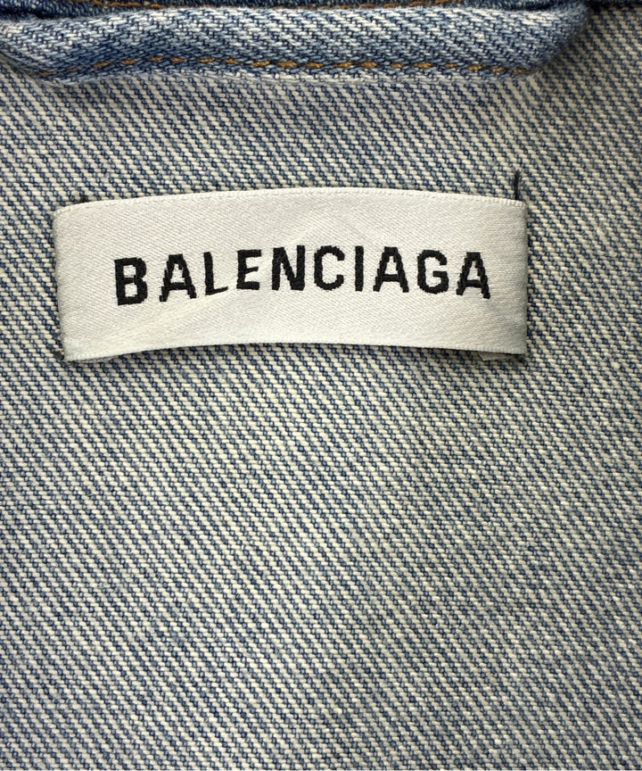 BALENCIAGA แจ็คเก็ตยีนส์