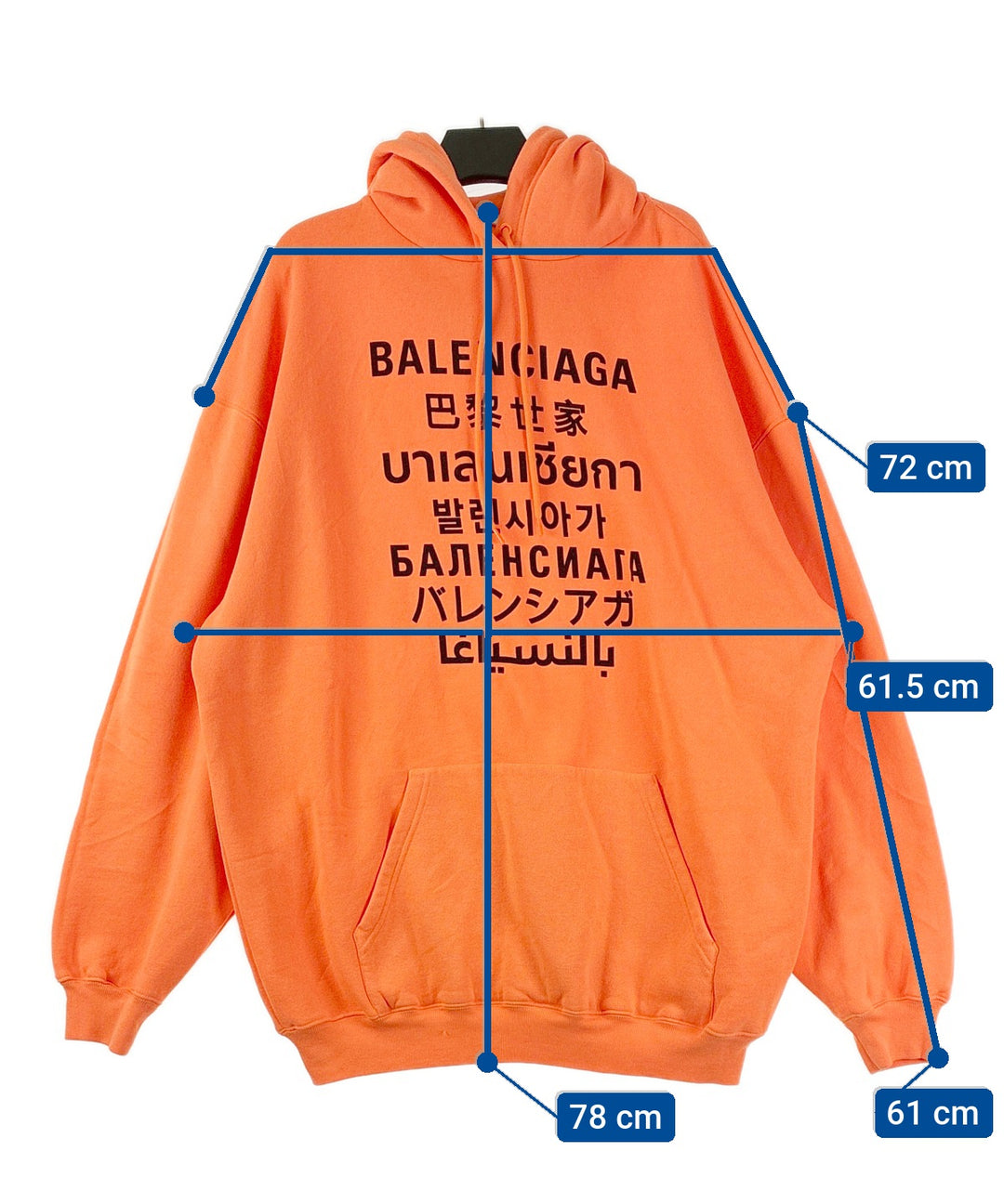 BALENCIAGA เสื้อฮู้ด