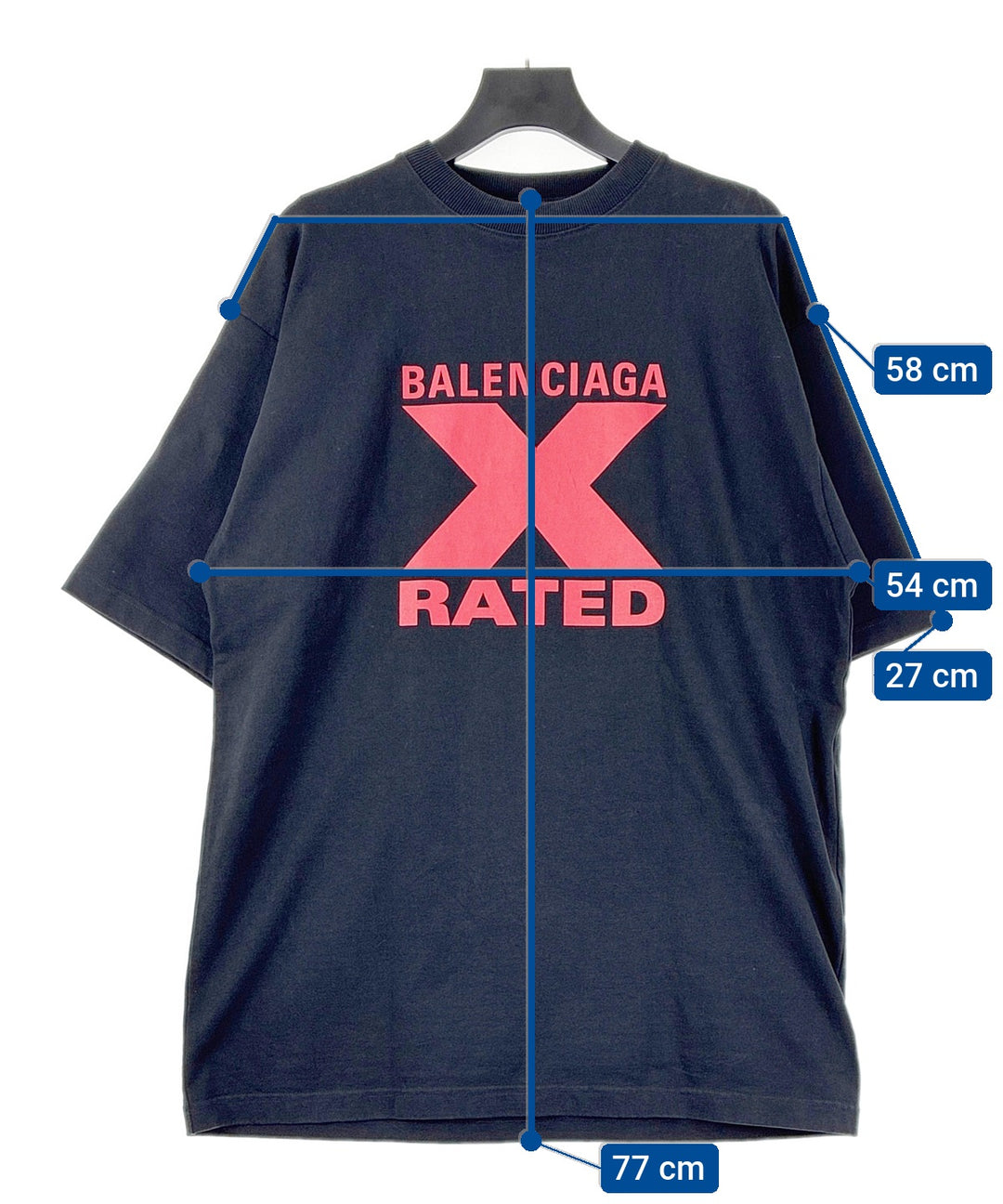 BALENCIAGA เสื้อยืด/เสื้อท็อปส์