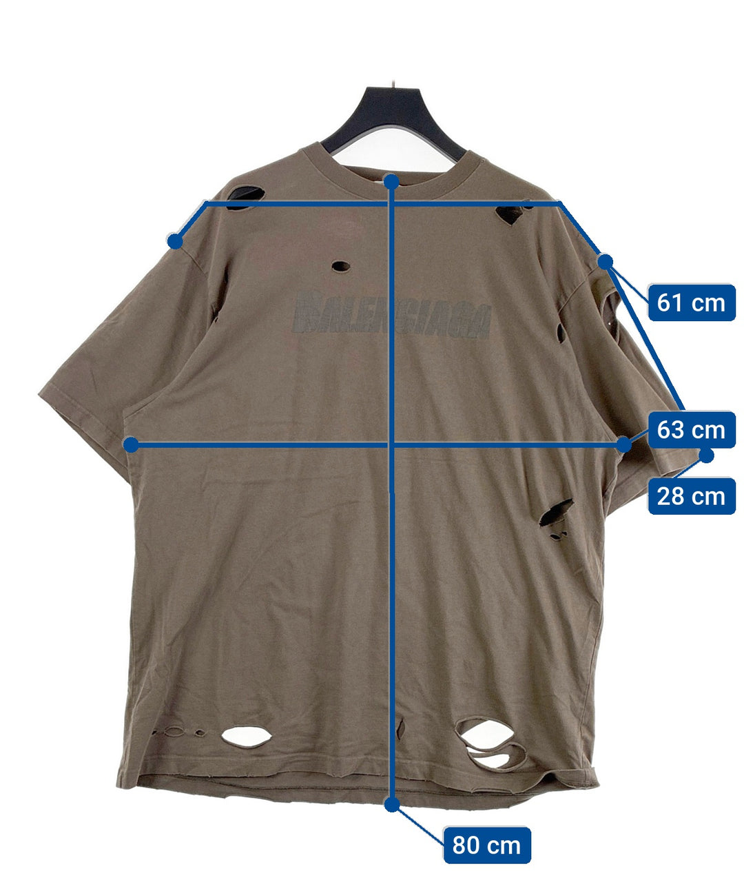 BALENCIAGA เสื้อยืด/เสื้อท็อปส์