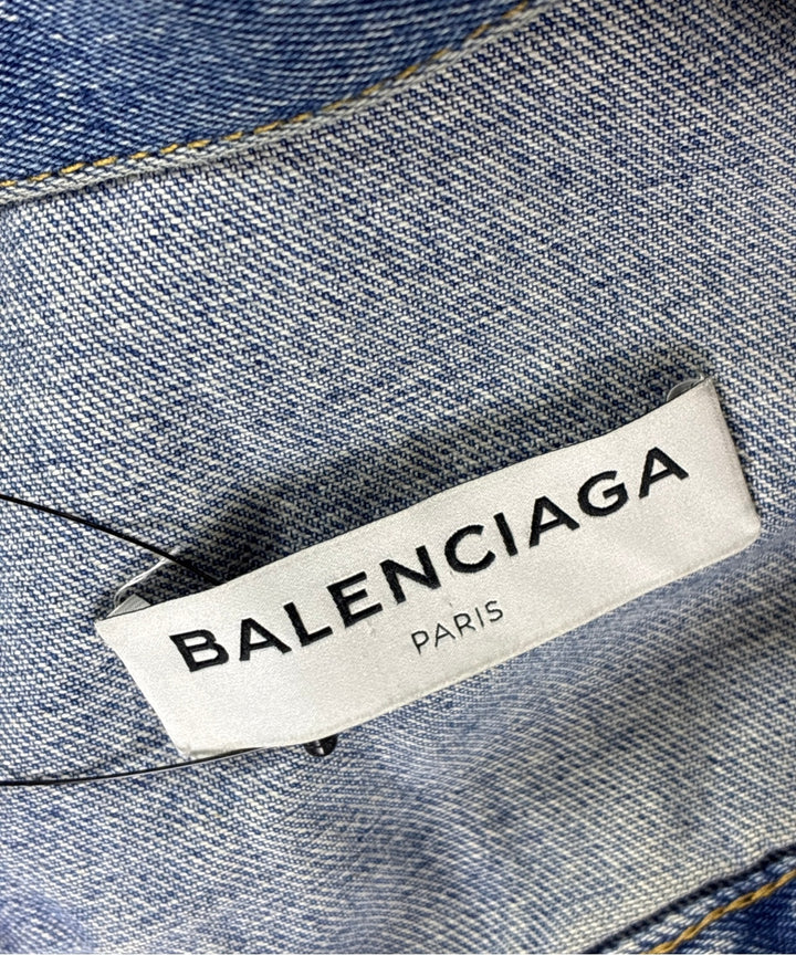 BALENCIAGA แจ็คเก็ตยีนส์