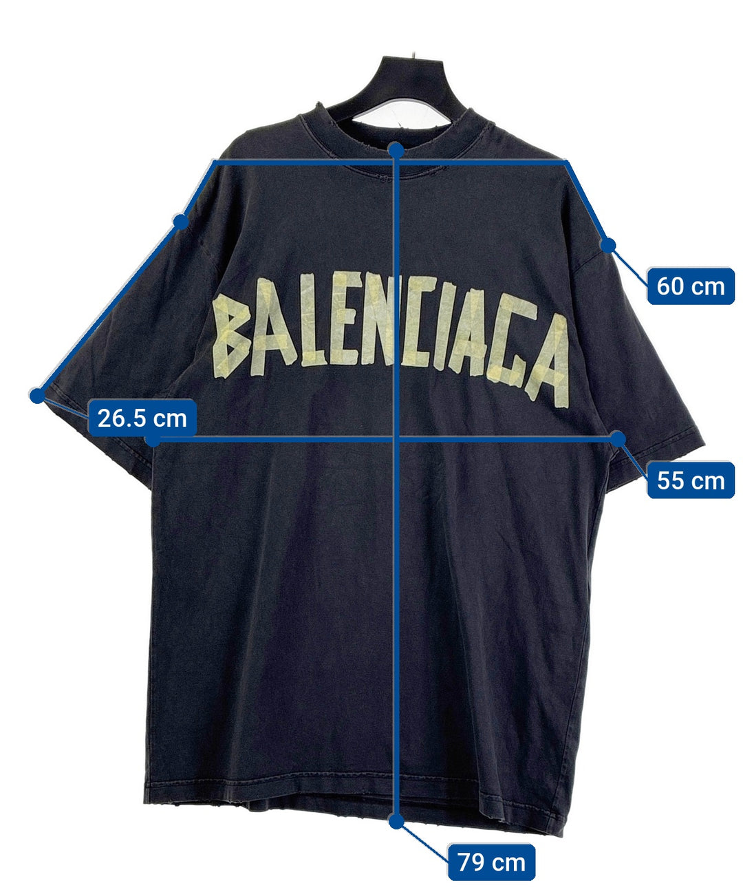 BALENCIAGA เสื้อยืด/เสื้อท็อปส์
