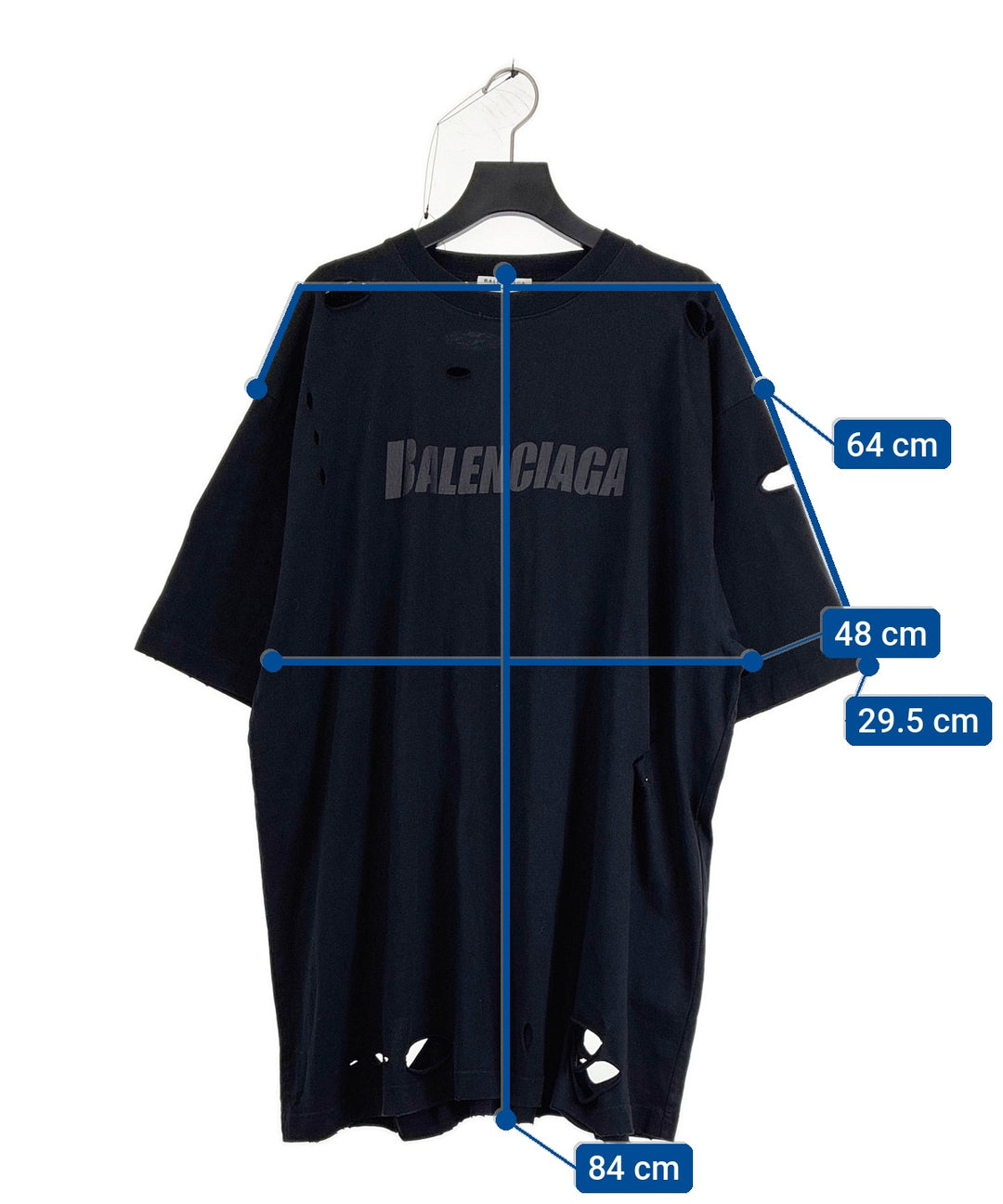 BALENCIAGA เสื้อยืด/เสื้อท็อปส์