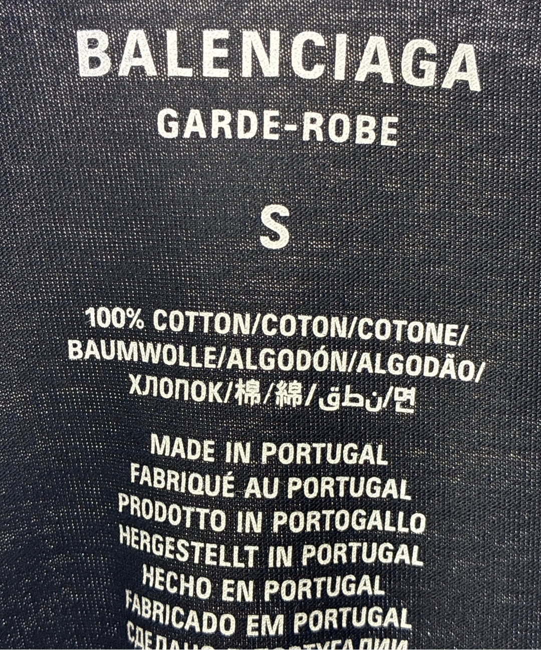 BALENCIAGA เสื้อยืด/เสื้อท็อปส์