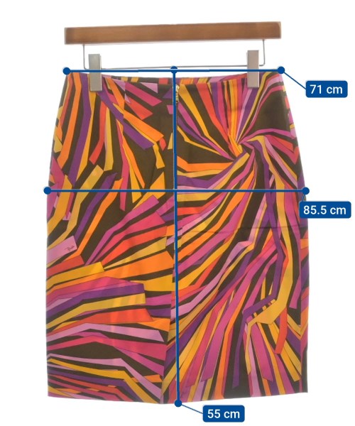 EMILIO PUCCI Knee length skirts