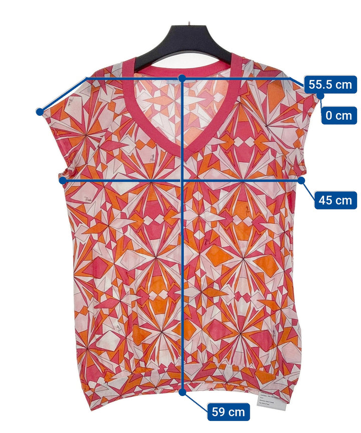 EMILIO PUCCI เสื้อยืด/เสื้อท็อปส์