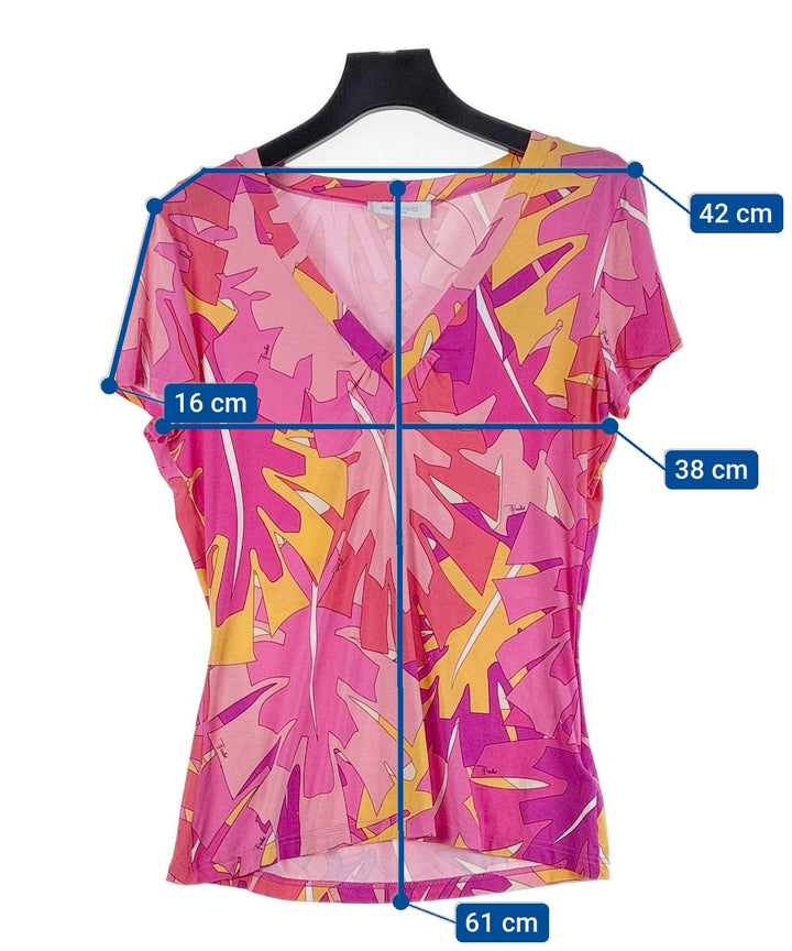 EMILIO PUCCI เสื้อยืด/เสื้อท็อปส์