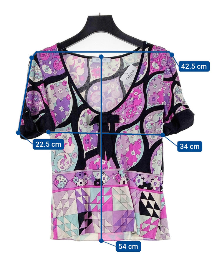 EMILIO PUCCI เสื้อยืด/เสื้อท็อปส์