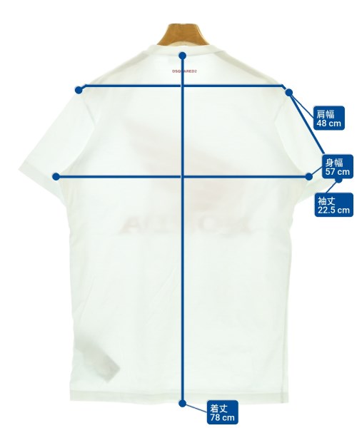 DSQUARED เสื้อยืด/เสื้อท็อปส์