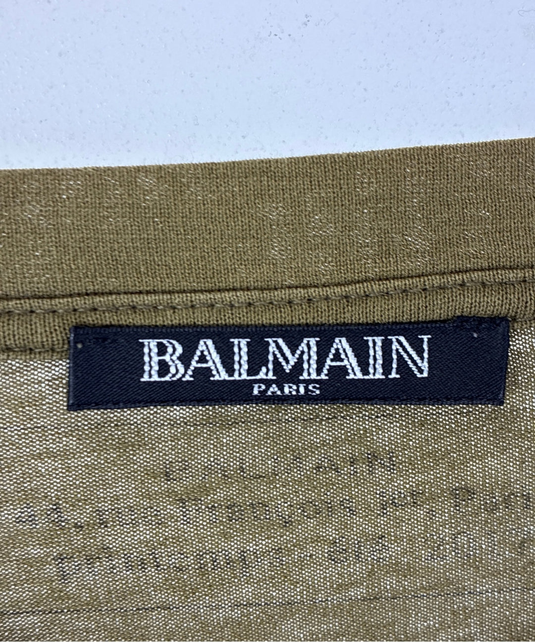 BALMAIN เสื้อยืด/เสื้อท็อปส์