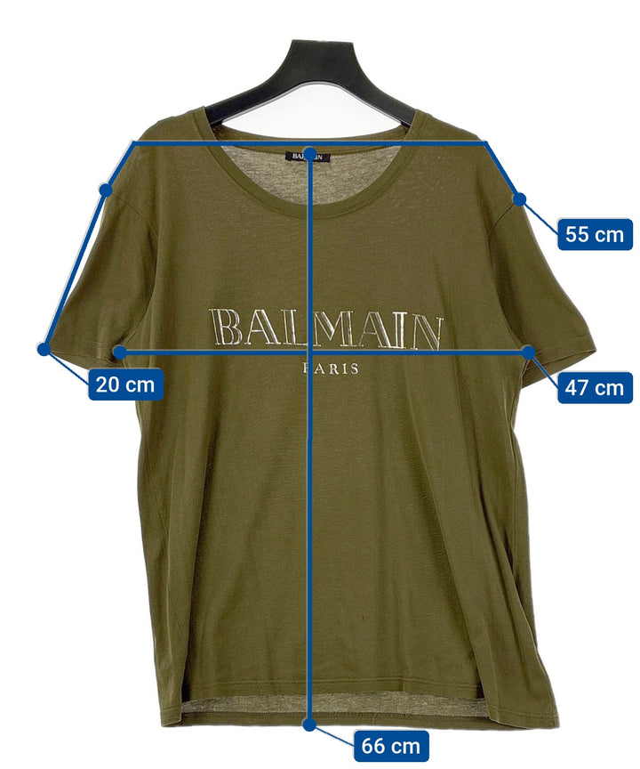BALMAIN เสื้อยืด/เสื้อท็อปส์