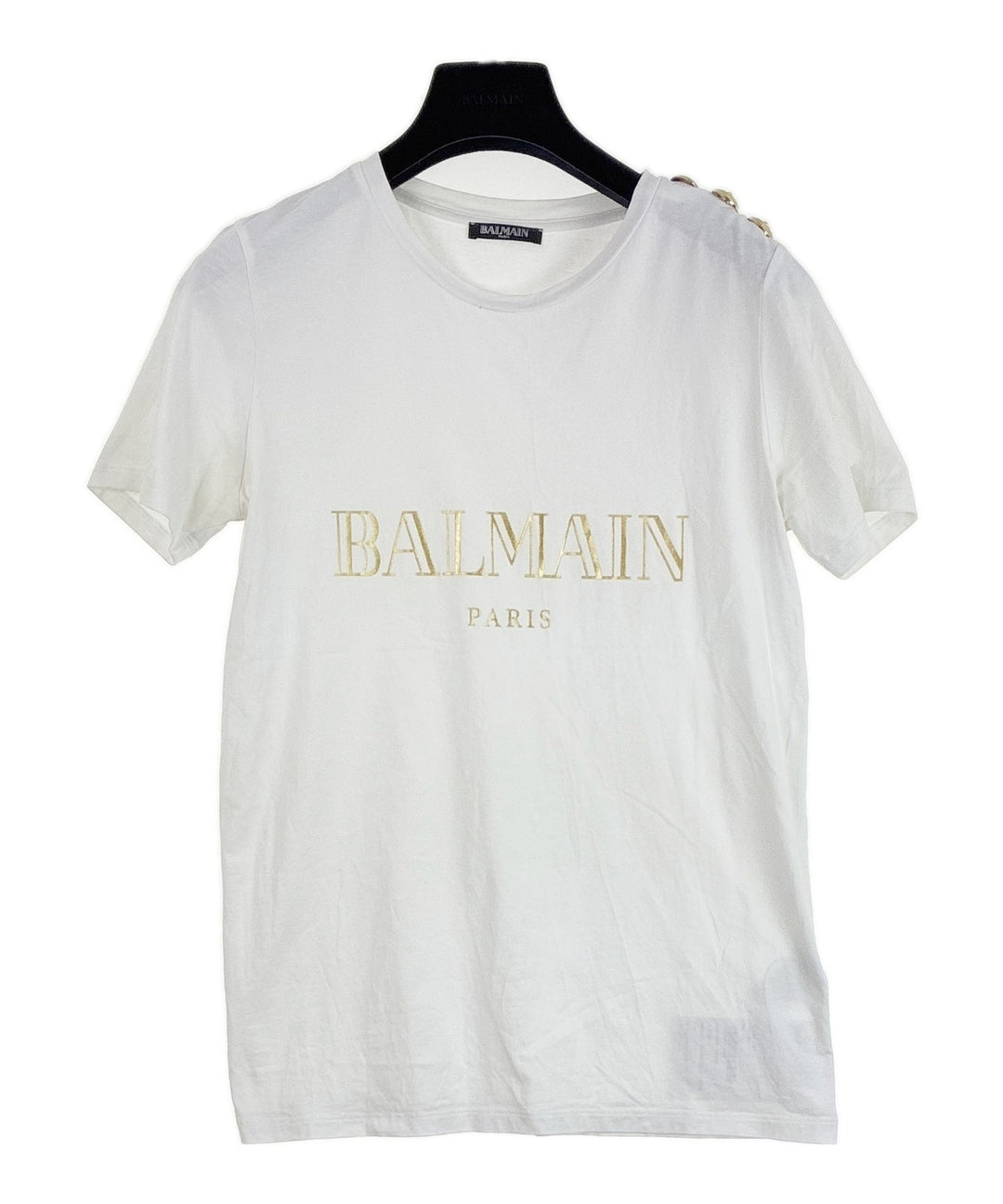BALMAIN เสื้อยืด/เสื้อท็อปส์