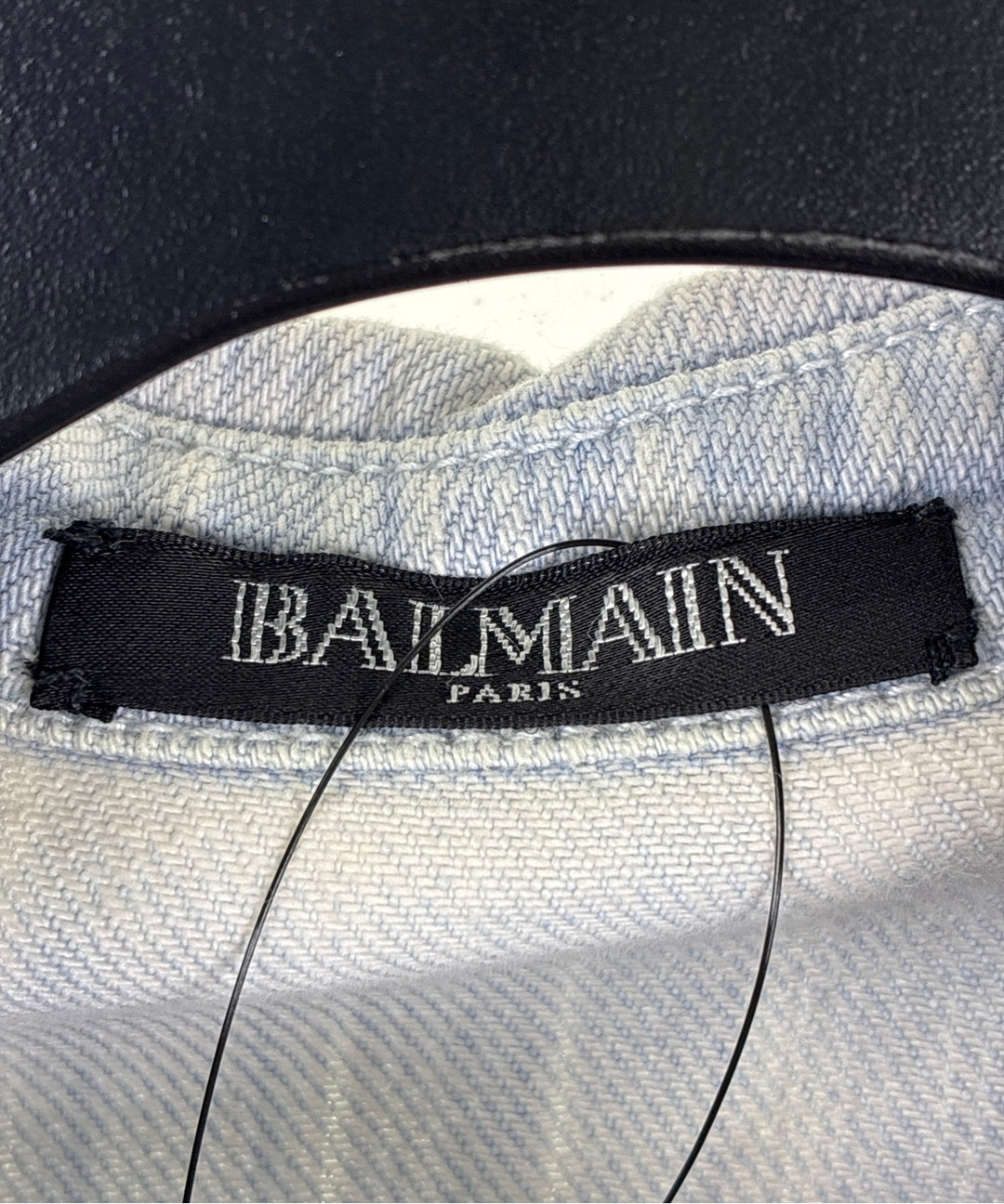 BALMAIN แจ็คเก็ตยีนส์
