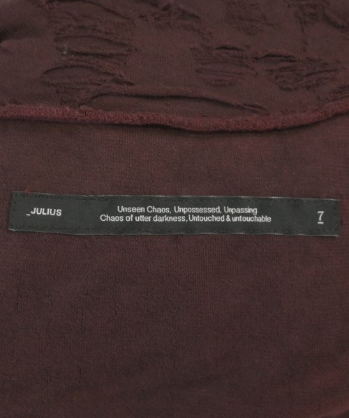 JULIUS เสื้อยืด/เสื้อท็อปส์