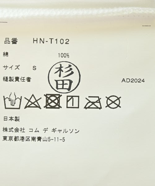 COMME des GARCONS HOMME เสื้อยืด/เสื้อท็อปส์
