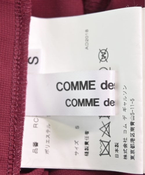 COMME des GARCONS COMME des GARCONS ชุดเอี๊ยม/เสื้อคลุมหลวมๆ/จั๊มสูท
