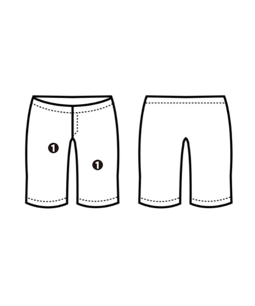 COMME des GARCONS SHIRT กางเกงขาสั้น