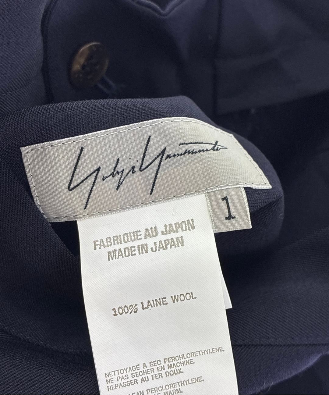 YOHJI YAMAMOTO กางเกงขายาว