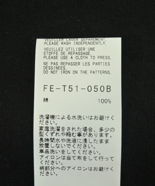 yohji yamamoto POUR HOMME เสื้อยืด/เสื้อท็อปส์