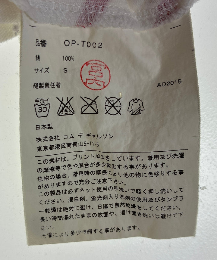 COMME des GARCONS เสื้อยืด/เสื้อท็อปส์