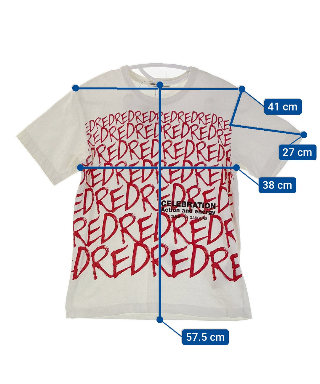 COMME des GARCONS เสื้อยืด/เสื้อท็อปส์