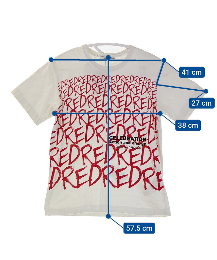 COMME des GARCONS เสื้อยืด/เสื้อท็อปส์