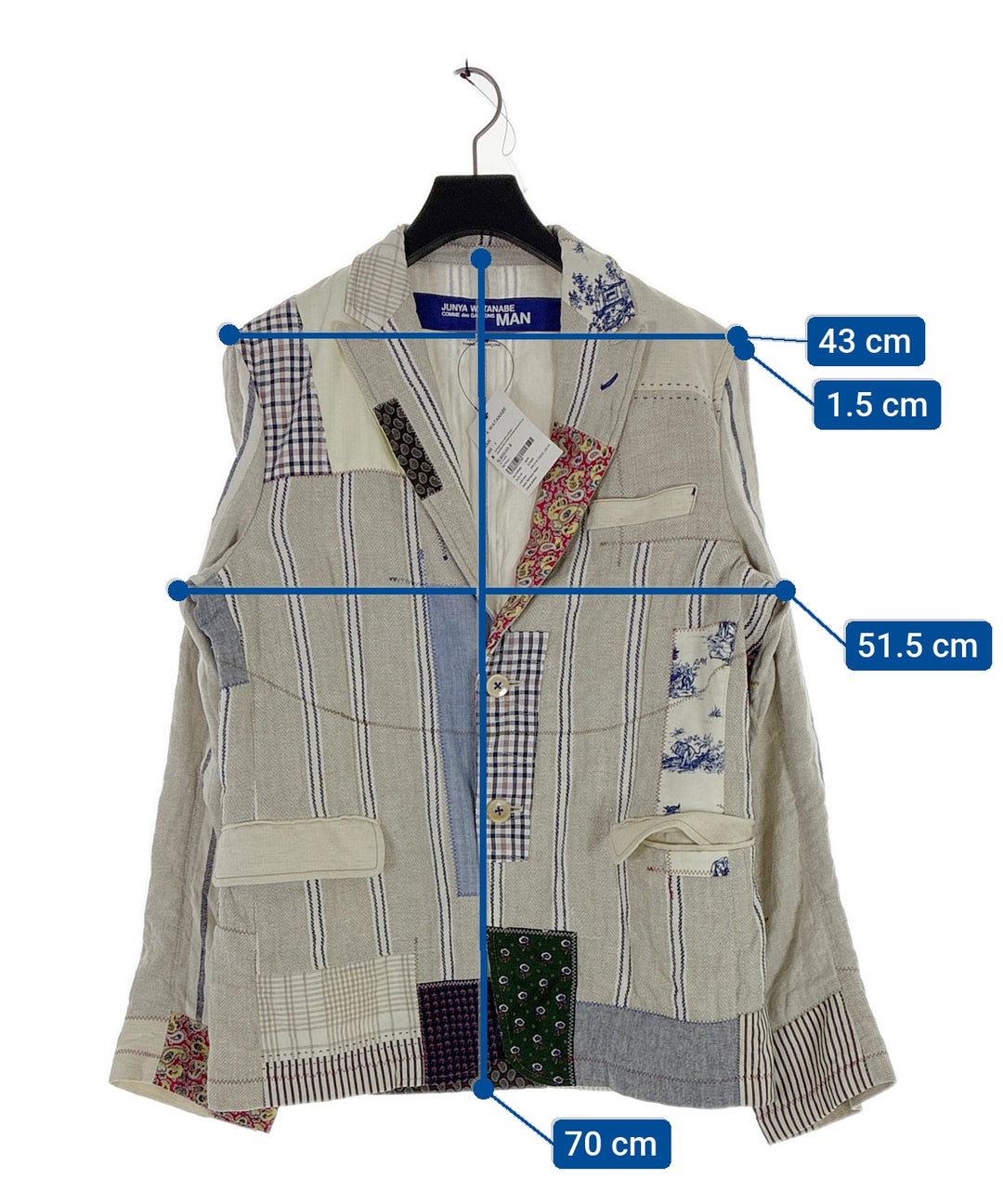 JUNYA WATANABE MAN แจ็คเก็ตลำลอง