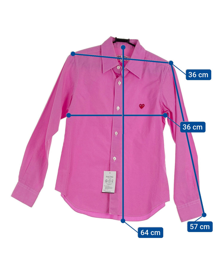 PLAY COMME des GARCONS เสื้อเชิ้ต