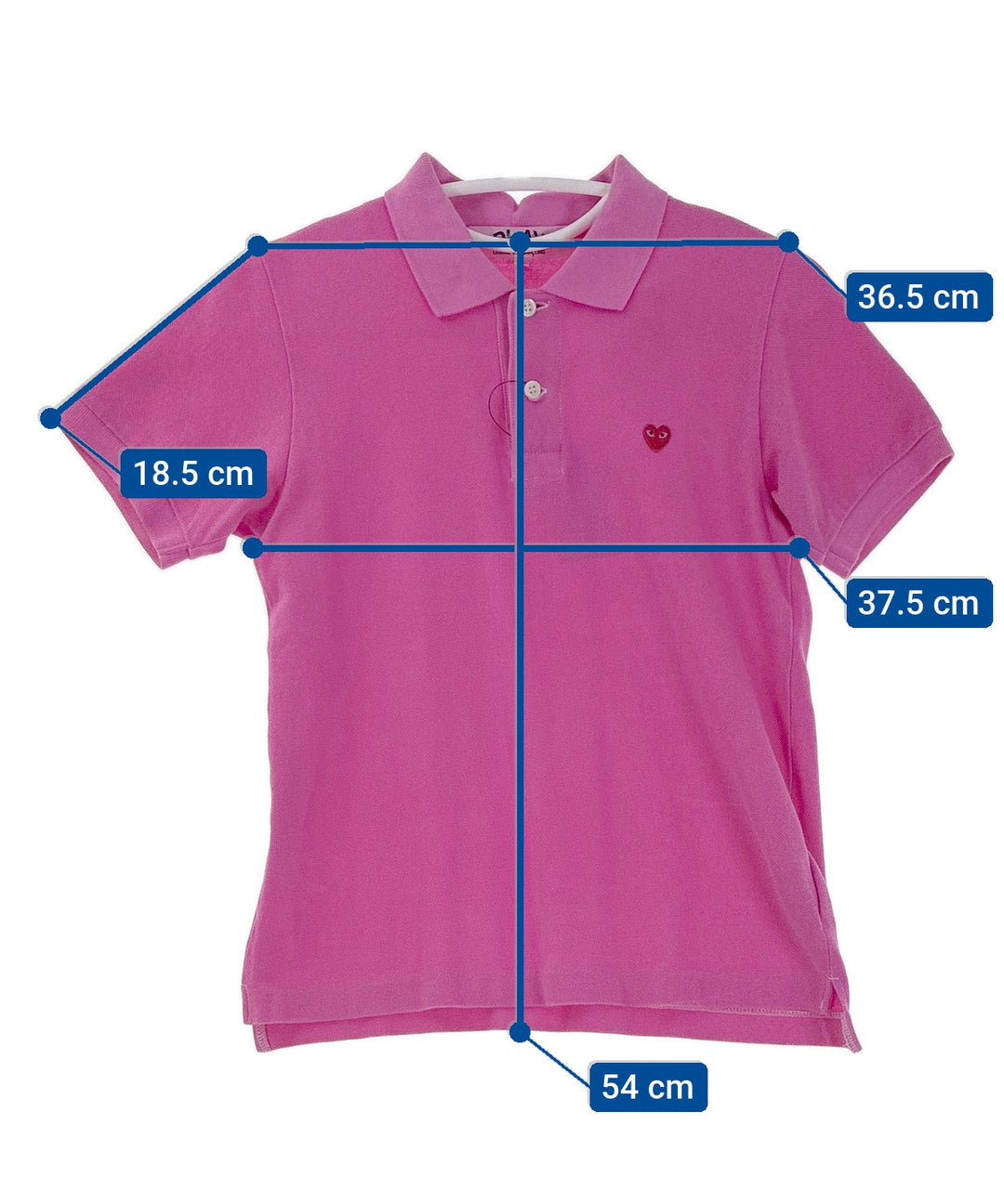 PLAY COMME des GARCONS เสื้อโปโล