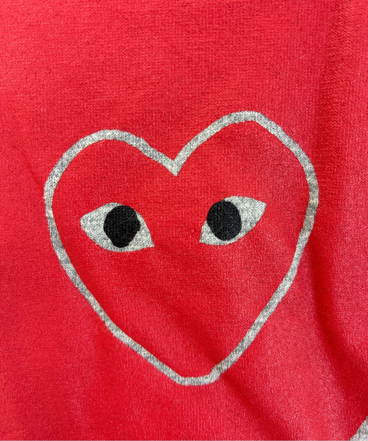 PLAY COMME des GARCONS เสื้อยืด/เสื้อท็อปส์