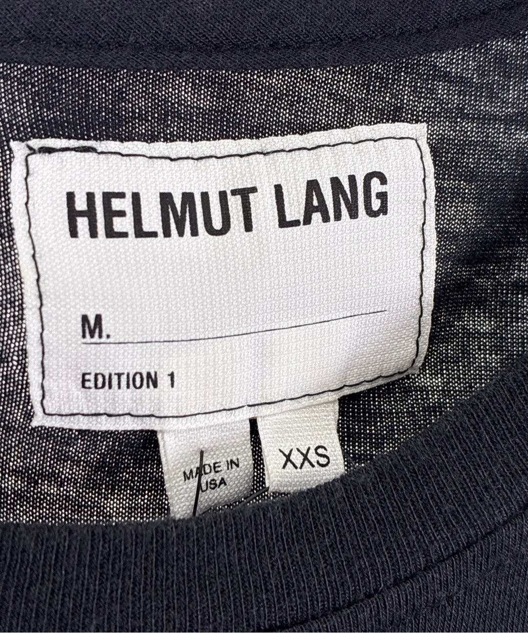 HELMUT LANG เสื้อยืด/เสื้อท็อปส์
